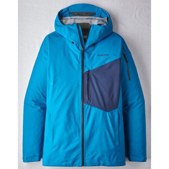 Patagonia SnowDrifter Jacket Andes Blue Size Small Shell - Picture 1 of 10